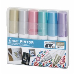 Marcadores Pintor Metalicos Pack x6 PILOT