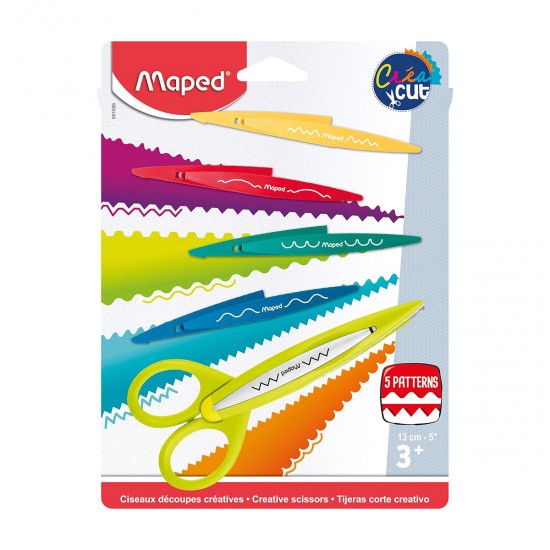 Tijera MAPED Créa Cut cortes creativos