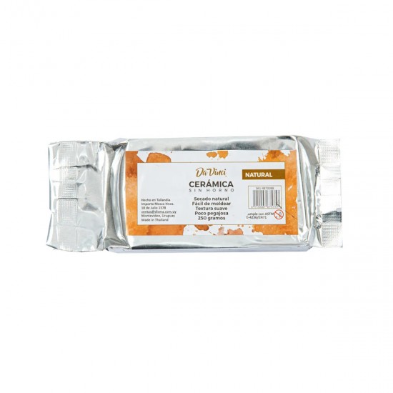 Cerámica 250gr. natural DAVINCI