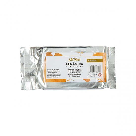 Cerámica 500gr Natural DA VINCI