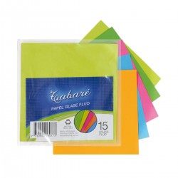 Papeles Glacé Flúo TABARÉ