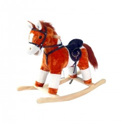 Mecedor Caballo con pañuelo