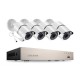 ANSJER Kit de 4 cámaras NVR