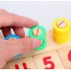 Juego de Madera Contando del 1 al 10