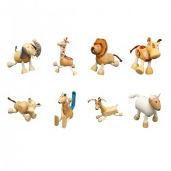 Animales madera
