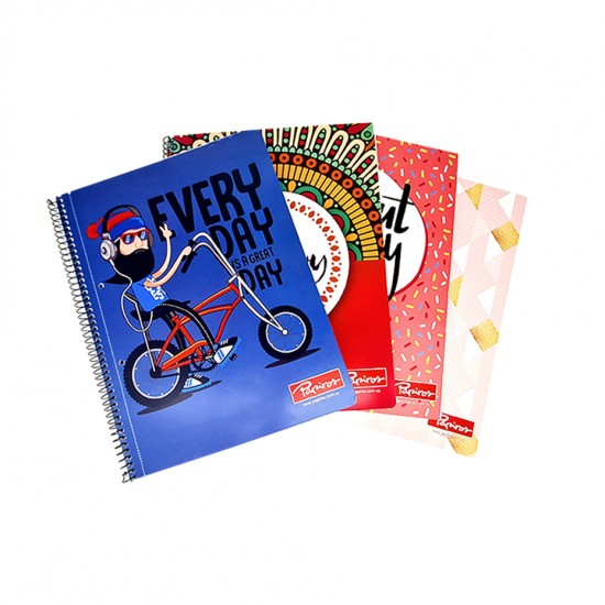 Cuadernola 70 hojas PAPIROS