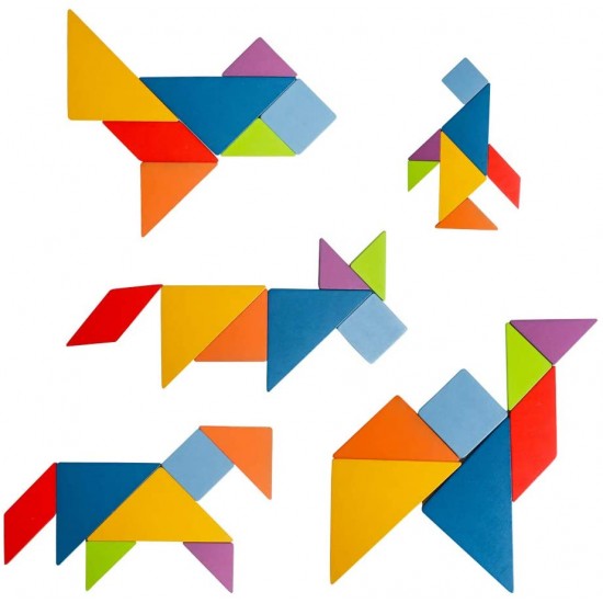 Tangram en lata