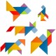 Tangram en lata