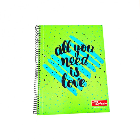 Cuadernola 100 Hojas PAPIROS