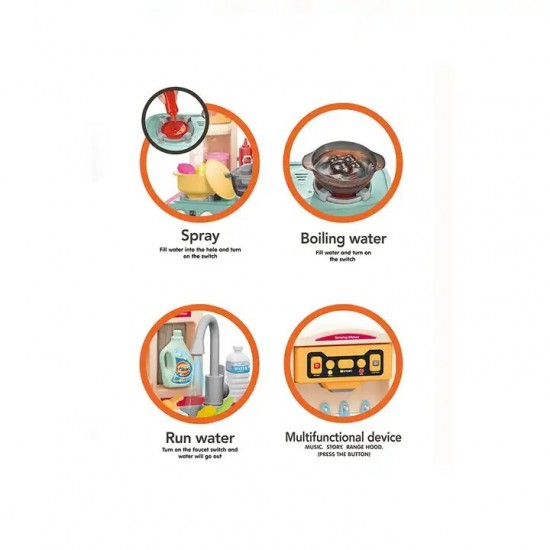 Juego de Cocina juguete 67 piezas