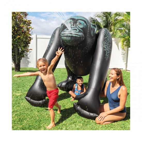 Inflable Gorila con Rociador 170x170x185 cm INTEX