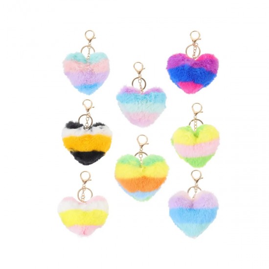 Llavero Peluche Corazon