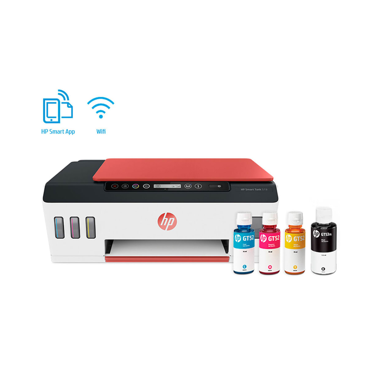 Impresora multifunción HP Smart Tank 519
